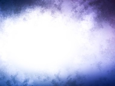 Beyaz bulutlu mavi gökyüzü