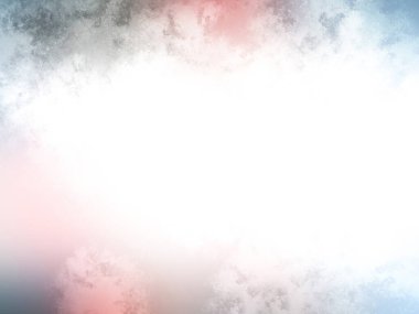 Beyaz bulutlu mavi gökyüzü, vektör