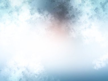 Mavi gökyüzü arka planında beyaz bulut