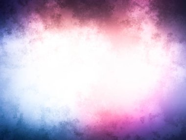 Bokeh ışıkları ve yıldız şeklinde mavi pembe soyut arkaplan