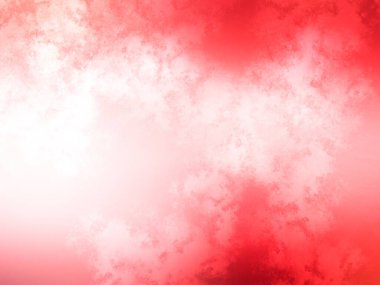 Beyaz arkaplanda soyut kırmızı suluboya