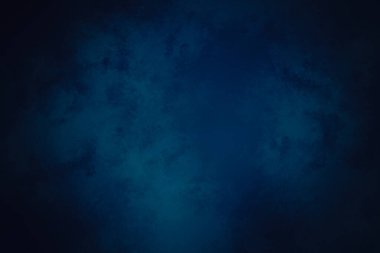 Suluboya desenli soyut mavi arkaplan