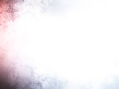 Beyaz arkaplanda soyut renkli suluboya. Dijital resim.