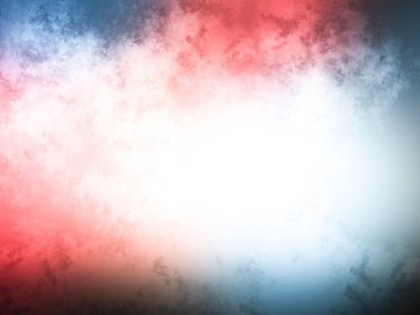 Metin için boşluk olan soyut kırmızı ve mavi arkaplan