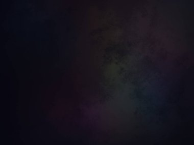 Lacivert, uzay yıldızları ile yeşil vektör şablonu.