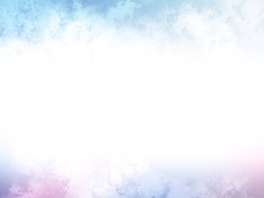 Soyut gökyüzü beyaz pembe ve beyaz renkli suluboya arkaplan desenli. suluboya resim