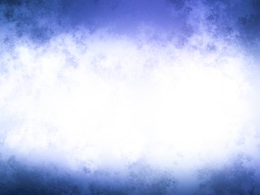 Mavi gökyüzünde beyaz karın soyut arkaplanı