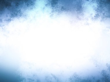 Mesajınız için mavi arkaplan ve boşluk