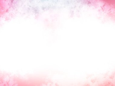 Beyaz arka plan ile pembe Kalpler