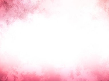 Beyaz arkaplan ile renkli pembe bulutlar.