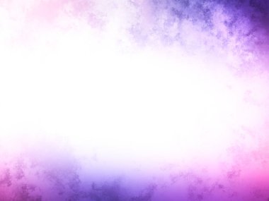 Bulanık ışık noktalarıyla soyut mor ve beyaz arkaplan