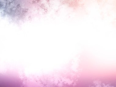 Pembe ve beyaz bulutlar ve gökyüzü ile soyut arkaplan
