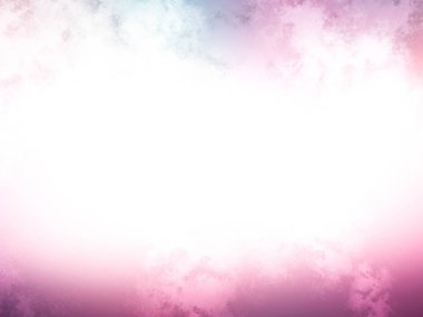 Bulut ile renkli gökyüzü