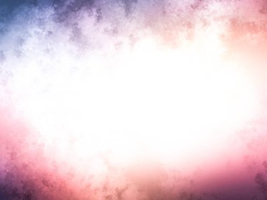 Beyaz bulutlu pembe gökyüzü arkaplanı