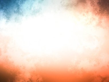 Arka planda bulutlar olan mavi gökyüzü