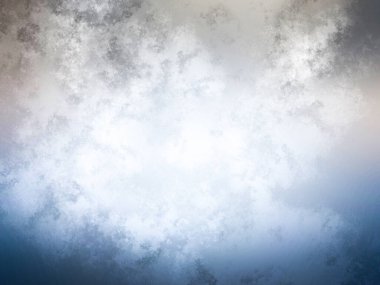 Bulutlu ve güneşli mavi arkaplan.