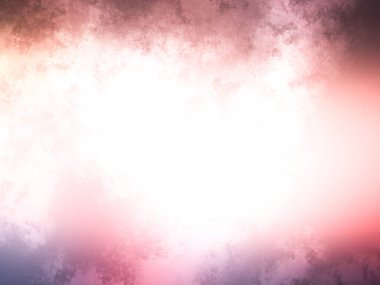 Buhar bulutlarıyla koyu pembe arkaplan.