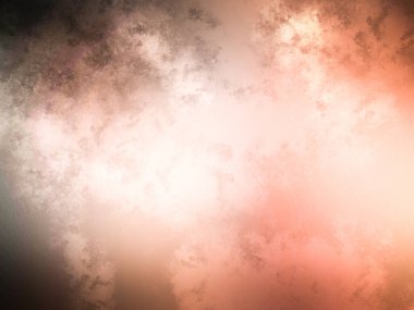 Bulutlu ve güneşli güzel gökyüzü.