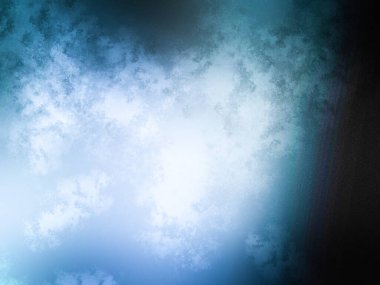 Metin veya resim için alanı olan Grunge mavi arkaplanı