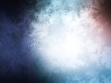 Metin için alanı olan soyut mavi arkaplan