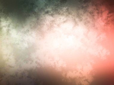 soyut kırmızı ve beyaz bulutlar