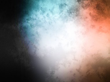 Taranmış Boyalı Soyut Arkaplan. Fırça darbesi ile boyanmış. Sanatsal canlılık ve renkli duvar kağıdı