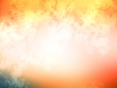 Renkli gökyüzü ve bulutlu arkaplan.