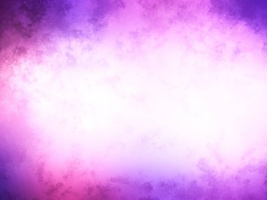 Mor arkaplanda renkli mor ve beyaz bulutlar.