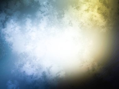 Bulutlu koyu mavi gökyüzü