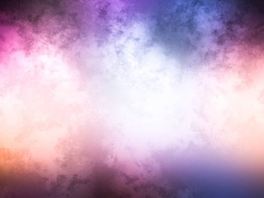 iki ışıklandırmalı metin için renkli duman ve boşluk içeren soyut arkaplan