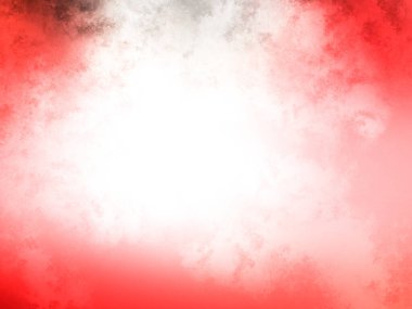 Kağıt arka plan üzerinde kırmızı sulu boya boya