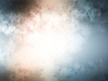 Buharlı karanlık soyut gökyüzü