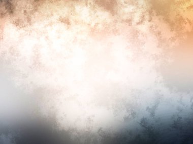 Beyaz arkaplanda soyut renkli suluboya. Dijital resim.