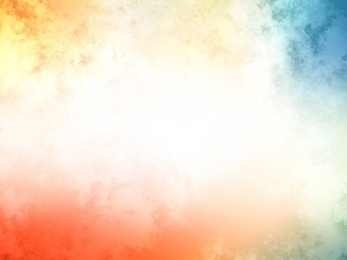 Taranmış Boyalı Soyut Arkaplan. Fırça darbesi ile boyanmış. Sanatsal canlılık ve renkli duvar kağıdı