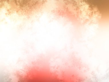 Beyaz arkaplanda soyut renkli suluboya. Dijital resim.