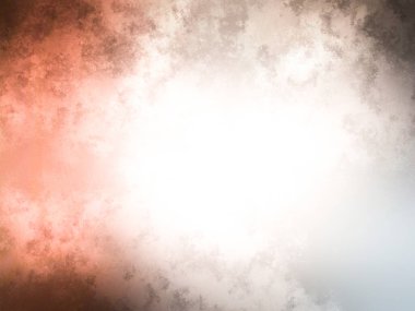 Beyaz arkaplanda soyut renkli suluboya. Dijital resim.