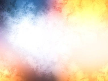 Arkaplanı bulutlu renkli soyut gökyüzü