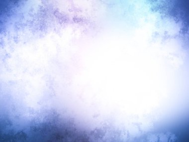 Bokeh ve yıldızlı mavi soyut arkaplan tasarımınız için