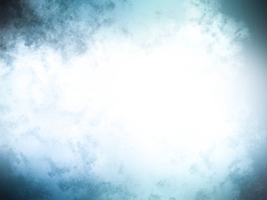 Arka planda bulutlar olan mavi gökyüzü