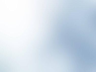 Beyaz arkaplan ile soyut bulanık mavi renk