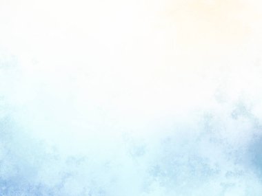 Beyaz arkaplanda soyut renkli suluboya. Dijital resim.