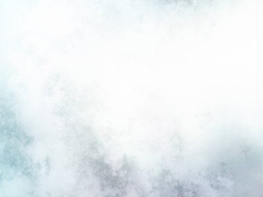 Beyaz arkaplanda soyut mavi suluboya.