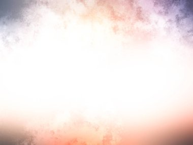 Gökyüzündeki renkli bulutlar. 3d oluşturma.