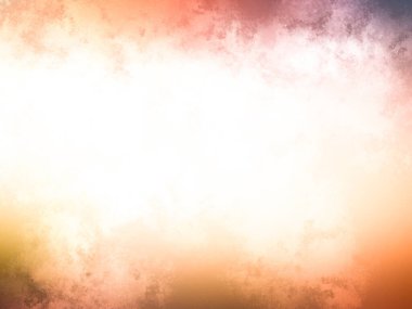 Beyaz arkaplanda soyut renkli suluboya. Dijital resim.