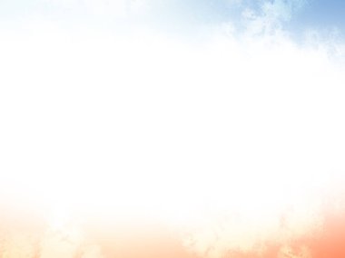 mavi gökyüzü ve beyaz kabarık bulutlar, soyut arkaplan