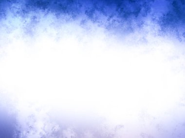 Mavi gökyüzü ve yumuşak bulutlarla soyut arkaplan