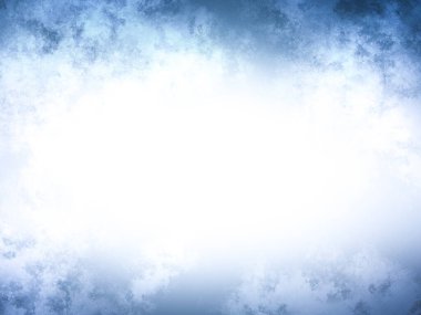 Mavi gökyüzü arka planı. Gökyüzünde beyaz bulutlar ve ışık