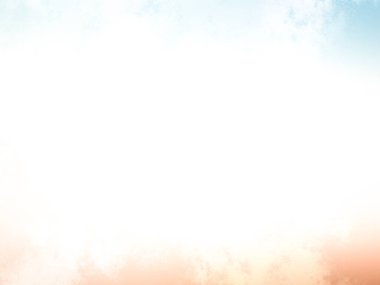 Beyaz arkaplanda soyut renkli suluboya. Dijital resim.