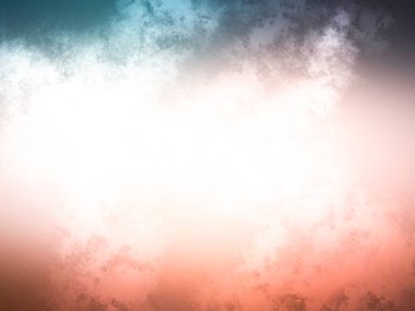 Beyaz arkaplanda soyut renkli suluboya. Dijital resim.