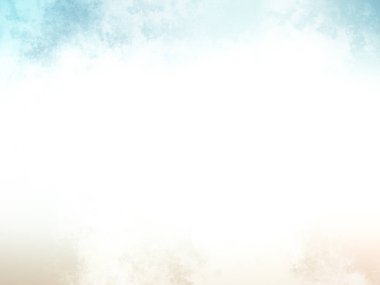 Mavi gökyüzündeki beyaz dumanın soyut arkaplanı. vektör illüstrasyonu.